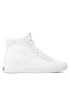 Calvin Klein Sneakersy Vulc High Top - Canvas Mono Pr HW0HW00798 Biela - Pepit.sk