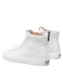 Calvin Klein Sneakersy Vulc High Top - Canvas Mono Pr HW0HW00798 Biela - Pepit.sk