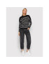 Calvin Klein Sveter Stripe K20K202885 Čierna Relaxed Fit - Pepit.sk