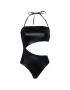 Calvin Klein Swimwear Bikiny Cut Out KW0KW01265 Čierna - Pepit.sk