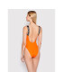 Calvin Klein Swimwear Bikiny KW0KW01597 Oranžová - Pepit.sk