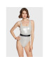 Calvin Klein Swimwear Bikiny KW0KW01956 Strieborná - Pepit.sk