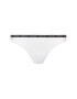 Calvin Klein Swimwear Spodný diel bikín Logo Tape KW0KW01275 Biela - Pepit.sk