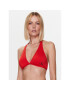 Calvin Klein Swimwear Vrchný diel bikín Halterneck KW0KW01973 Červená - Pepit.sk