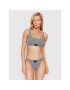 Calvin Klein Swimwear Vrchný diel bikín KW0KW01753 Sivá - Pepit.sk