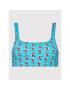 Calvin Klein Swimwear Vrchný diel bikín Print KW0KW01420 Modrá - Pepit.sk