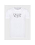 Calvin Klein Tričko Distorted K10K110113 Biela Regular Fit - Pepit.sk