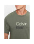 Calvin Klein Tričko K10K111841 Zelená Regular Fit - Pepit.sk