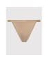 Calvin Klein Underwear Brazílske nohavičky 000QF6760E Béžová - Pepit.sk