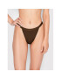 Calvin Klein Underwear Brazílske nohavičky 000QF6760E Hnedá - Pepit.sk