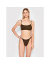 Calvin Klein Underwear Brazílske nohavičky 000QF6760E Hnedá - Pepit.sk