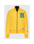 Champion Bomber bunda Unisex STRANGER THINGS Hawkins 217754 Žltá Regular Fit - Pepit.sk