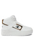 Champion Sneakersy Mid Cut Shoe Foul Play Plat Mid Animalie S11601-WW001 Biela - Pepit.sk