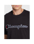 Champion Tričko Script Logo Embroidery 218007 Čierna Regular Fit - Pepit.sk