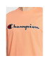 Champion Tričko Script Logo Embroidery 218007 Oranžová Regular Fit - Pepit.sk