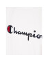 Champion Tričko Script Logo Emroidery 218007 Biela Regular Fit - Pepit.sk