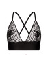 Chantal Thomass Podprsenka Bralette Vibe T06D30 Čierna - Pepit.sk