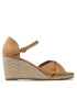 Clara Barson Espadrilky WSS20524-01ECO Hnedá - Pepit.sk