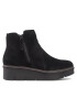 Clarks Členková obuv Airabell Zip 261633104 Čierna - Pepit.sk