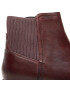 Clarks Členková obuv Maye Palm 261743554 Bordová - Pepit.sk