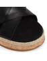 Clarks Espadrilky Botanic Poppy 261504384 Čierna - Pepit.sk