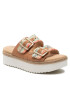 Clarks Espadrilky Lana Beach 26165634 Hnedá - Pepit.sk