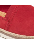 Clarks Espadrilky Serena Paige 261654744 Červená - Pepit.sk