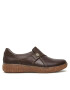 Clarks Poltopánky Caroline Pearl 261694884 Hnedá - Pepit.sk