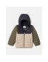 Columbia Vatovaná bunda Powder Lite™ Boys Hooded Jacket Hnedá Regular Fit - Pepit.sk