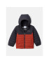 Columbia Vatovaná bunda Powder Lite™ Boys Hooded Jacket Oranžová Regular Fit - Pepit.sk