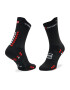 Compressport Ponožky Vysoké Unisex Pro Racing Socks V4.0 Run High XU00046B_906 Čierna - Pepit.sk