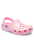 Crocs Dreváky Classic Glitter Clog K 206993 Ružová - Pepit.sk