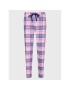 Cyberjammies Pyžamové nohavice Brushed Check 9464 Ružová Regular Fit - Pepit.sk