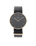 Daniel Wellington Hodinky Classic Cornwall DW00100150 Čierna - Pepit.sk