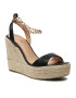 DeeZee Espadrilky LS5517-03 Čierna - Pepit.sk