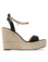 DeeZee Espadrilky LS5517-03 Čierna - Pepit.sk