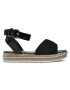 DeeZee Espadrilky WS210402-01 Čierna - Pepit.sk