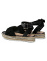 DeeZee Espadrilky WS210402-01 Čierna - Pepit.sk