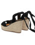 DeeZee Espadrilky WSS20346-01 Čierna - Pepit.sk