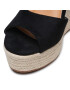 DeeZee Espadrilky WSS20346-01 Čierna - Pepit.sk