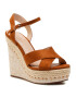 DeeZee Espadrilky WYL2489-1 Hnedá - Pepit.sk