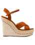 DeeZee Espadrilky WYL2489-1 Hnedá - Pepit.sk