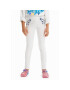 Desigual Legíny 23SGKN01 Biela Slim Fit - Pepit.sk