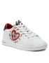 Desigual Sneakersy Shoes Cosmic Heart 21WSKP07 Biela - Pepit.sk