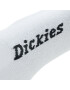 Dickies Súprava 3 párov kotníkových ponožiek dámských Invisible DK0A4XJZ Biela - Pepit.sk