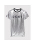 DKNY Každodenné šaty D32830 M Strieborná Regular Fit - Pepit.sk