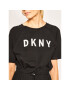 DKNY Každodenné šaty P0AD7EGQ Čierna Regular Fit - Pepit.sk