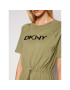 DKNY Každodenné šaty P1BD7EGQ Zelená Regular Fit - Pepit.sk