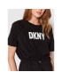 DKNY Každodenné šaty P2AD7EGQ Čierna Regular Fit - Pepit.sk