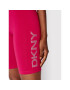 DKNY Sport Cyklistické šortky DP1S4865 Ružová Skinny Fit - Pepit.sk